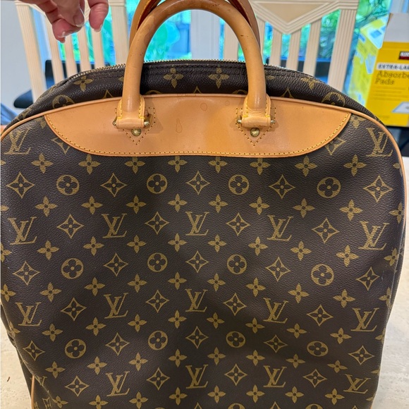 Louis Vuitton Monogram Tan and Brown Briefcase - Picture 1 of 10